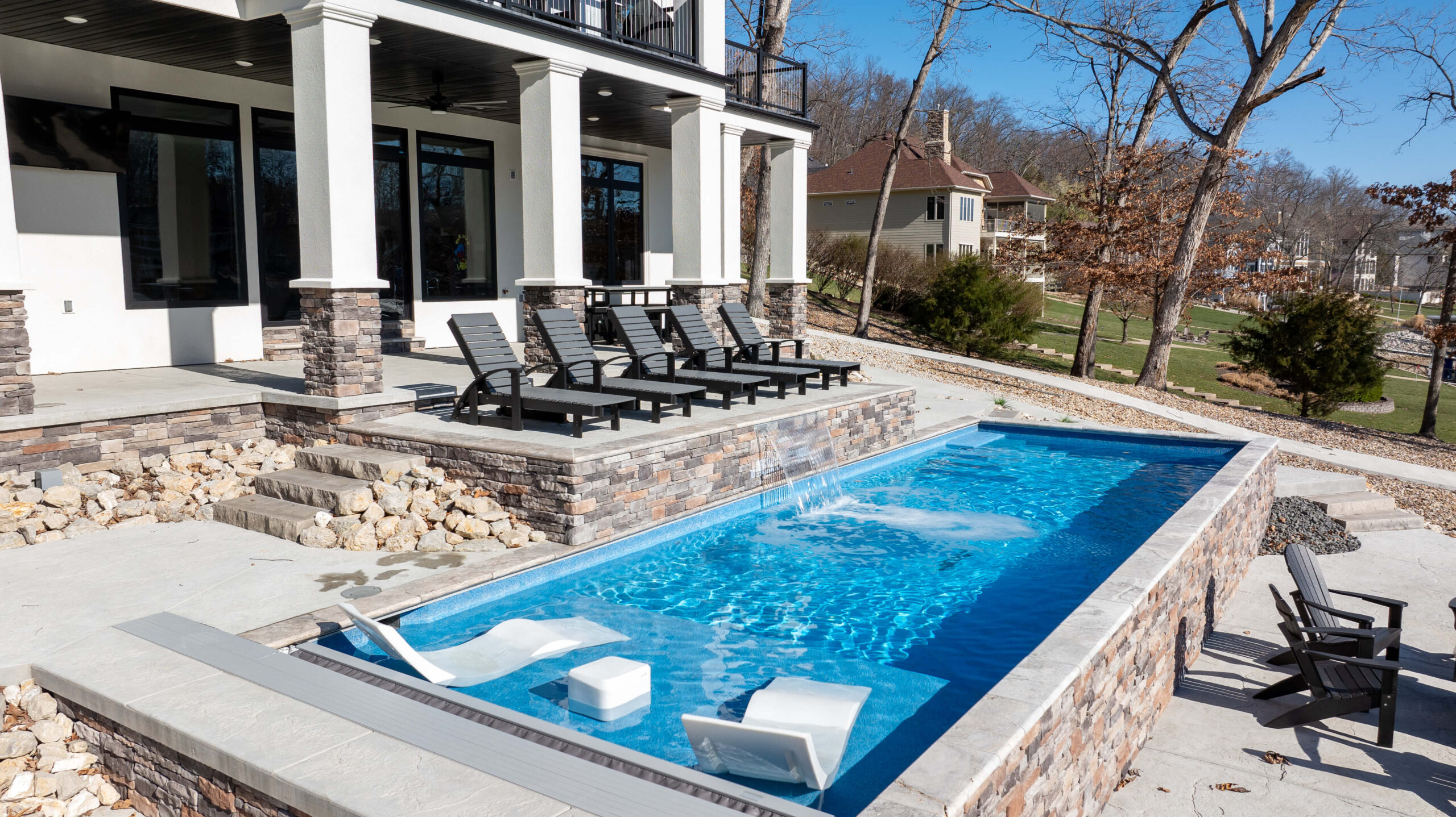 Pool Side Shramek Capital Vacation Rental in the Lake of the Ozarks.